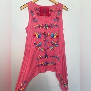 Embroidery Tank by JWLA